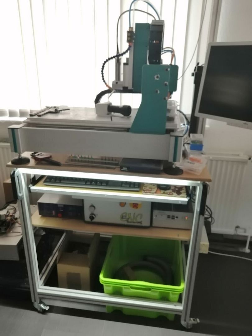 Portalfräse ISEL Fräsmaschine Fräsplotter BMR CAVO HF Spindel CNC