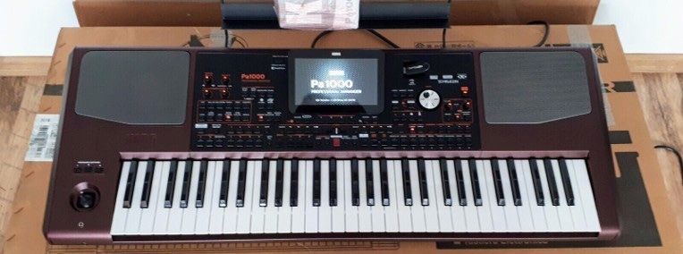 Korg Pa5X , Korg Pa4X, Korg PA-1000, Yamaha Genos, PSR-SX900, Yamaha Montage 8, Roland FANTOM-8