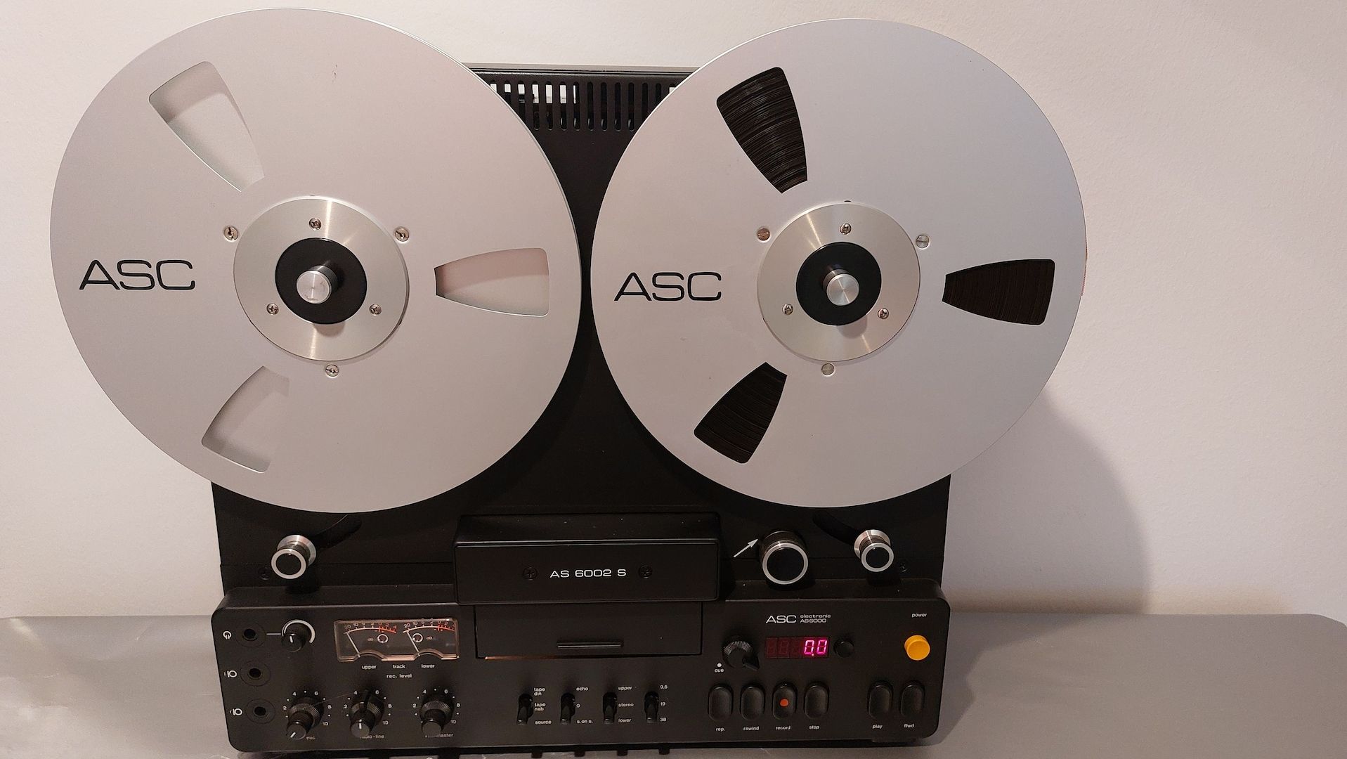 Tonbandgerät ASC 6000, Mod. 6002 S, 2 Spur