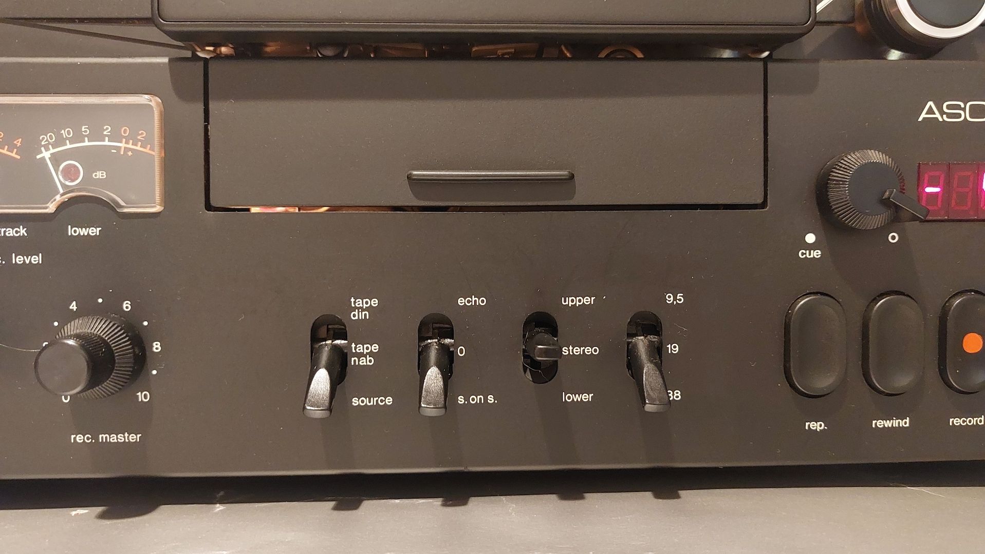 Tonbandgerät ASC 6000, Mod. 6002 S, 2 Spur