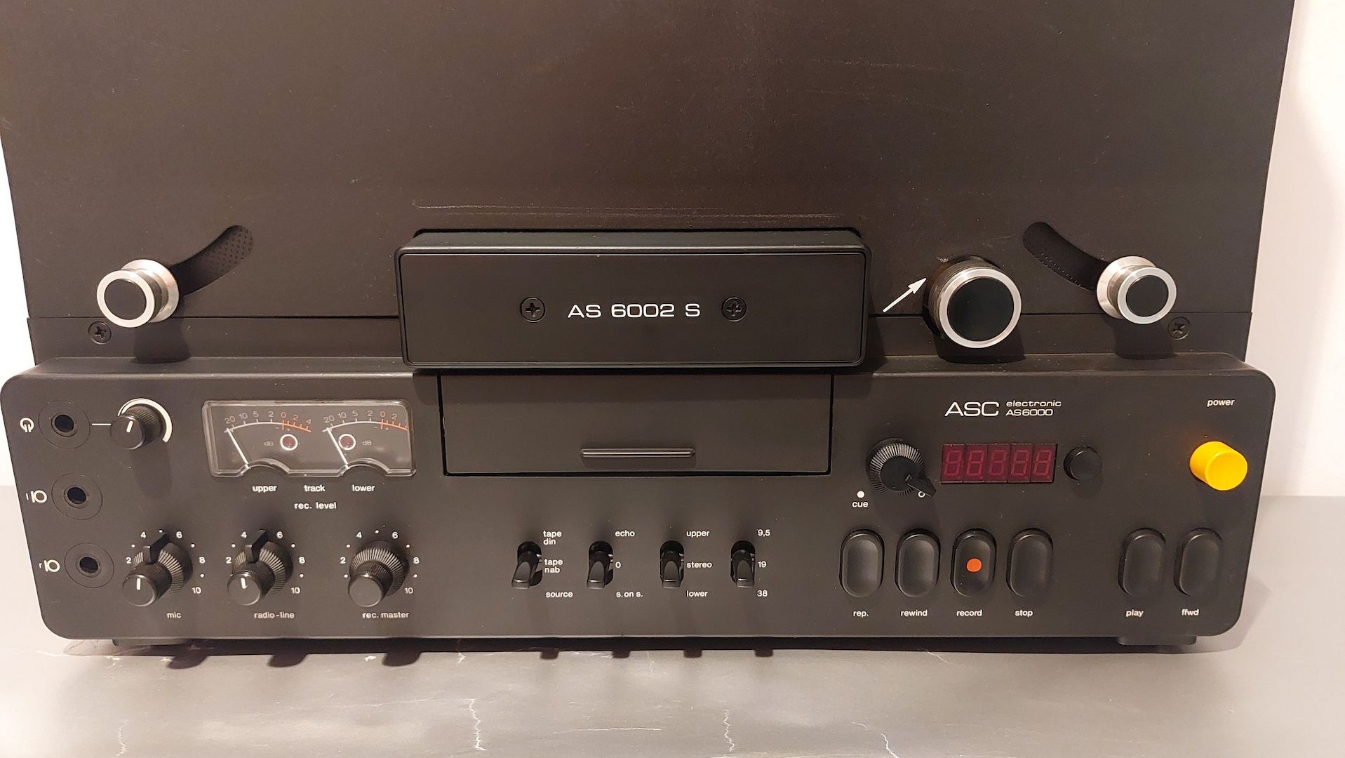 Tonbandgerät ASC 6000, Mod. 6002 S, 2 Spur