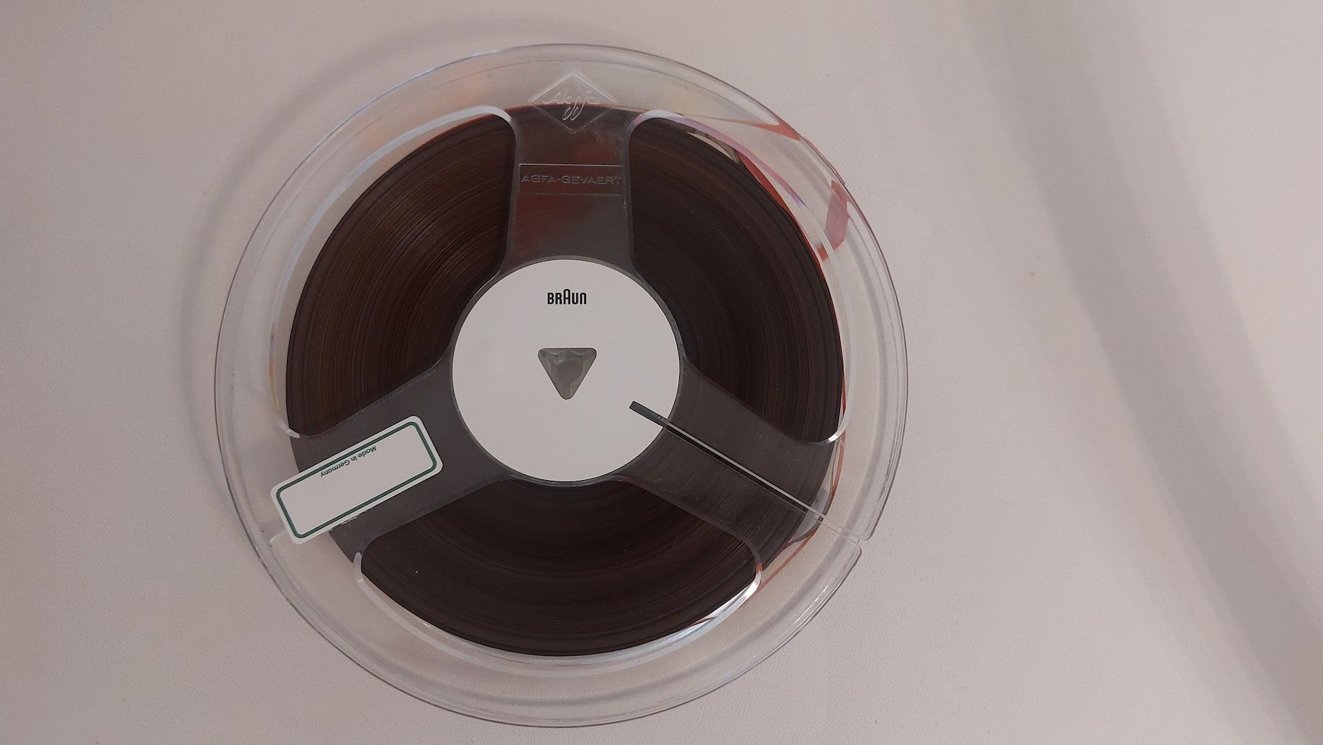 Tonbandgerät Revox und Scotch Vorlaufband, Spulen für BRAUN TG