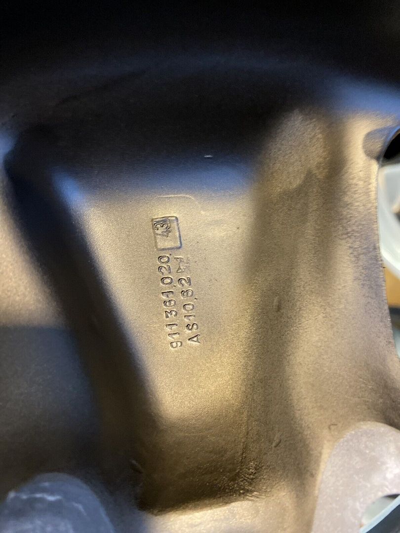 Porsche 911 Fuchsfelgen original