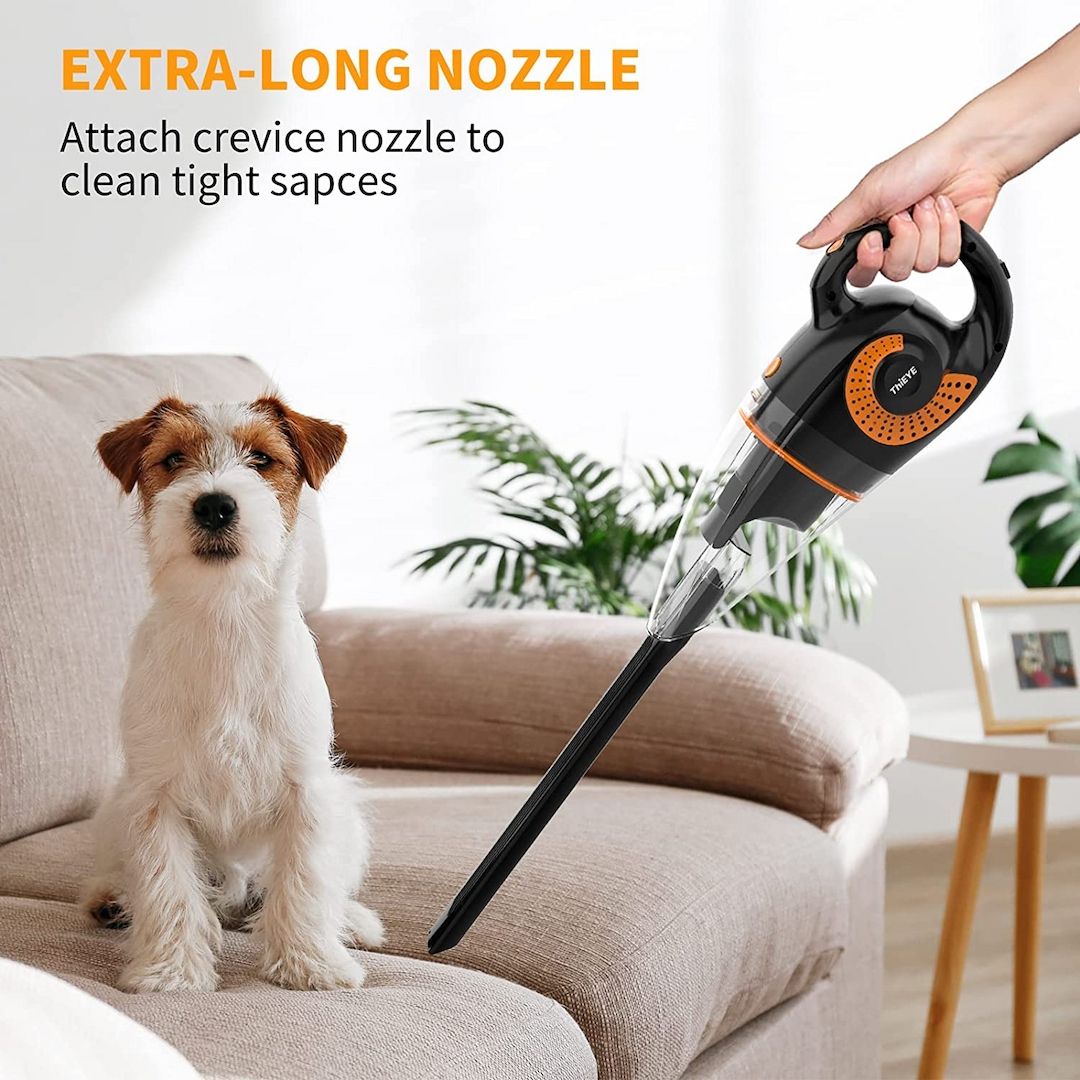 THIEYE Handstaubsauger Akku, 13000PA Auto Staubsauger