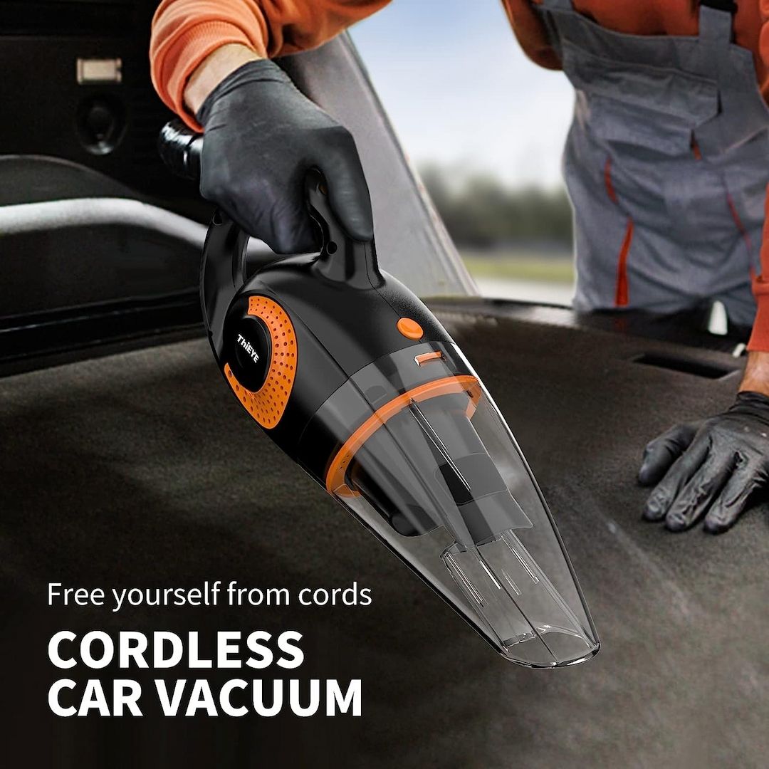 THIEYE Handstaubsauger Akku, 13000PA Auto Staubsauger