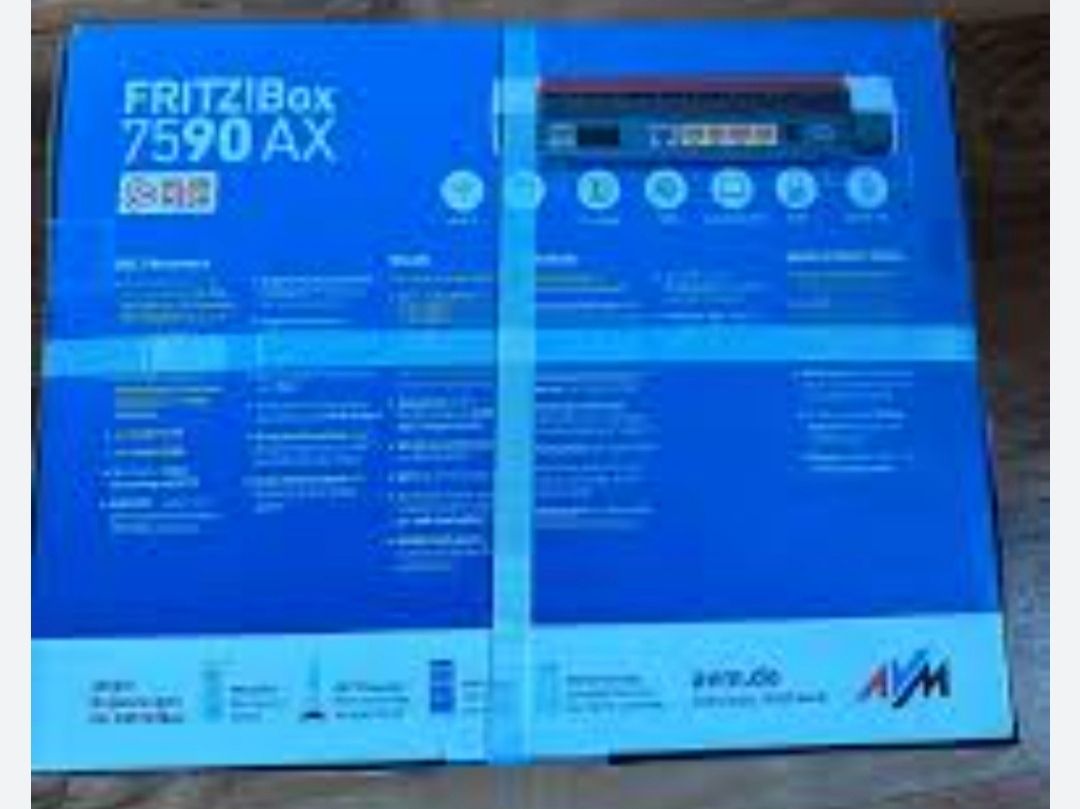 Fritzbox 7590 AX nagelneu unbenutzt
