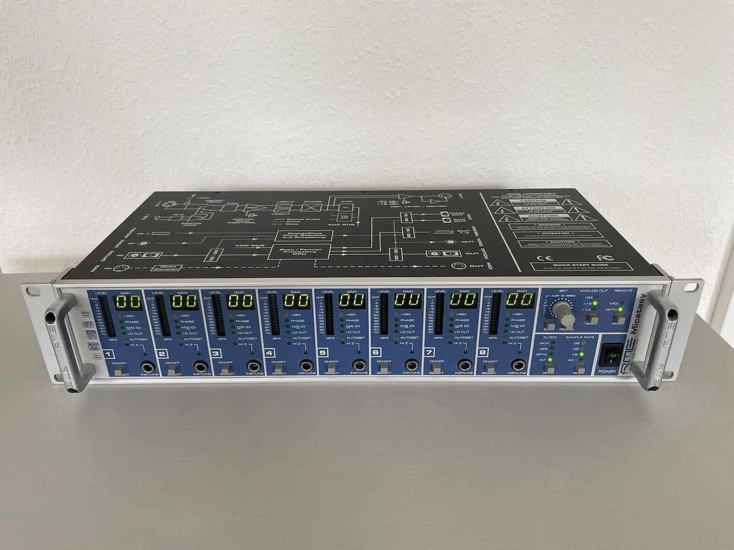 RME Micstasy 8ch Mikrophone Preamp