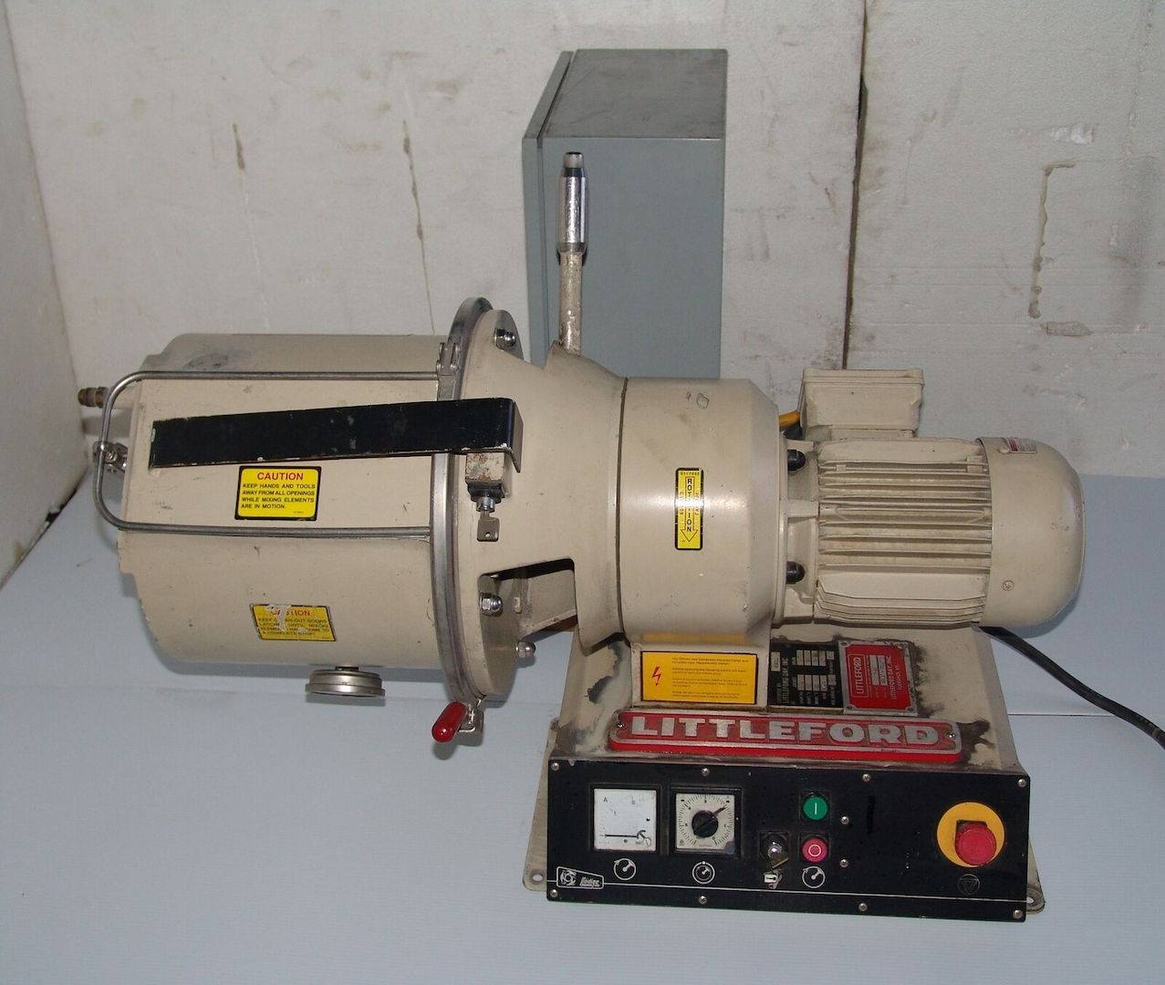 Littleford lodige Lab Pflug Mischer m20, 20 Liter Edelstahl Kammer Glasmantel 2002