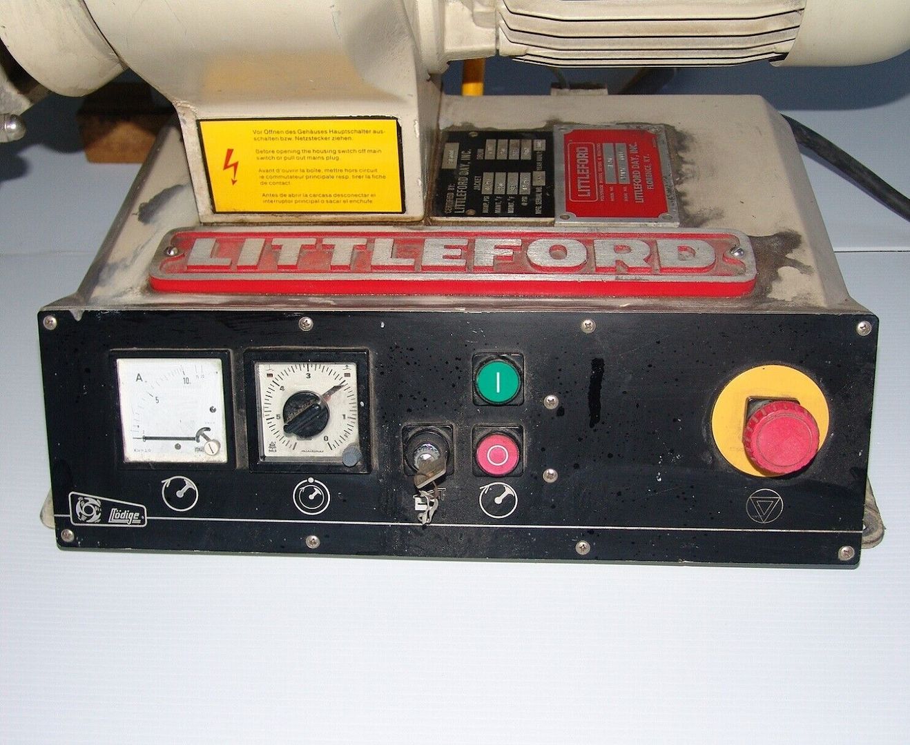 Littleford lodige Lab Pflug Mischer m20, 20 Liter Edelstahl Kammer Glasmantel 2002