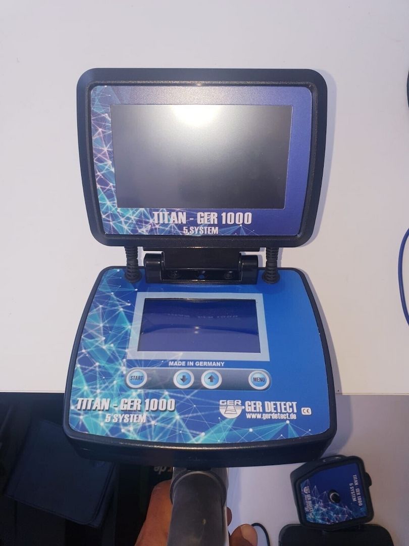 Metalldetektor 3D, GER DETECT Titan 1000 Gold, Edelmetalle