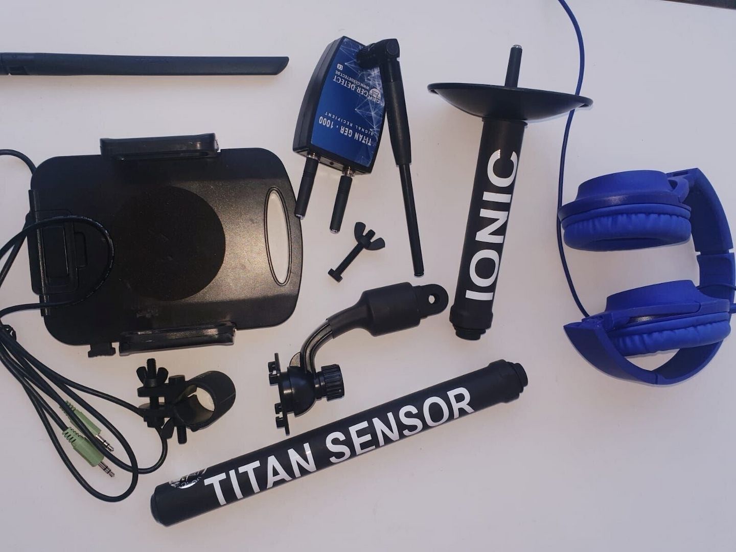 Metalldetektor 3D, GER DETECT Titan 1000 Gold, Edelmetalle