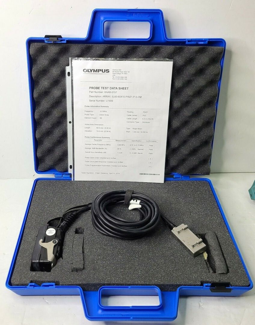 Olympus OmniScan MX2 32128 Ultraschallfehlerdetektor TOFD SCHWEISS Gen 2 w5L 60