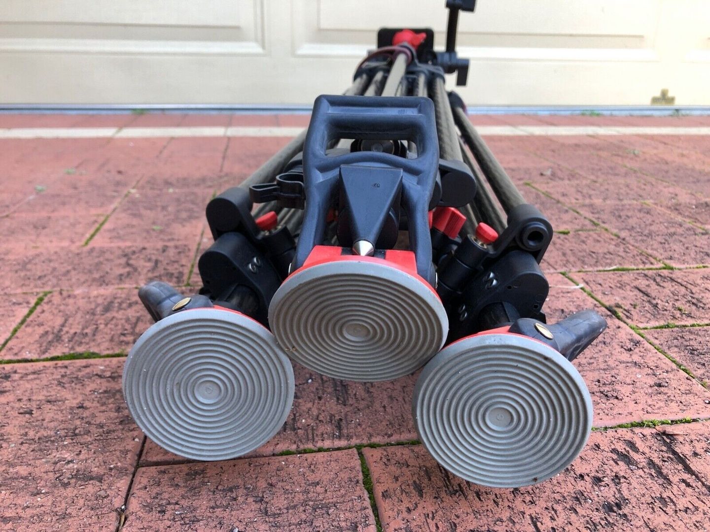 Sachtler System18 S1 SL MCF Stativ mit Portabrace-Koffer in ausgezeichnetem Zustand