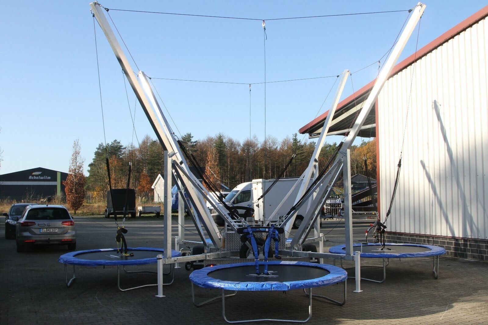 Bungee Trampolin Anlage