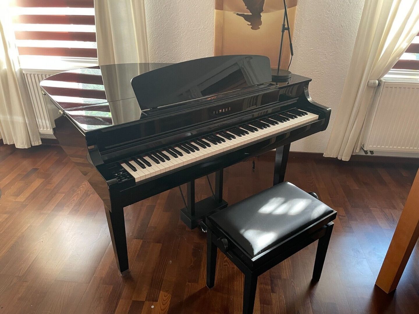 Yamaha Clavinova CLP-695 GP PE Digitalflügel Schwarz Hochglanz