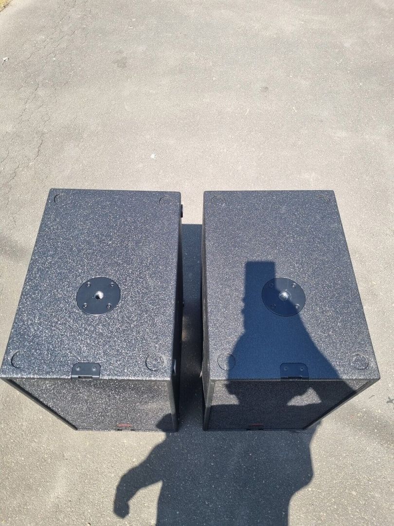 Audio Zenit PA-Anlage Neolite 2x NLW212A 2x NL208 mit Stangen, Kabel, Cover