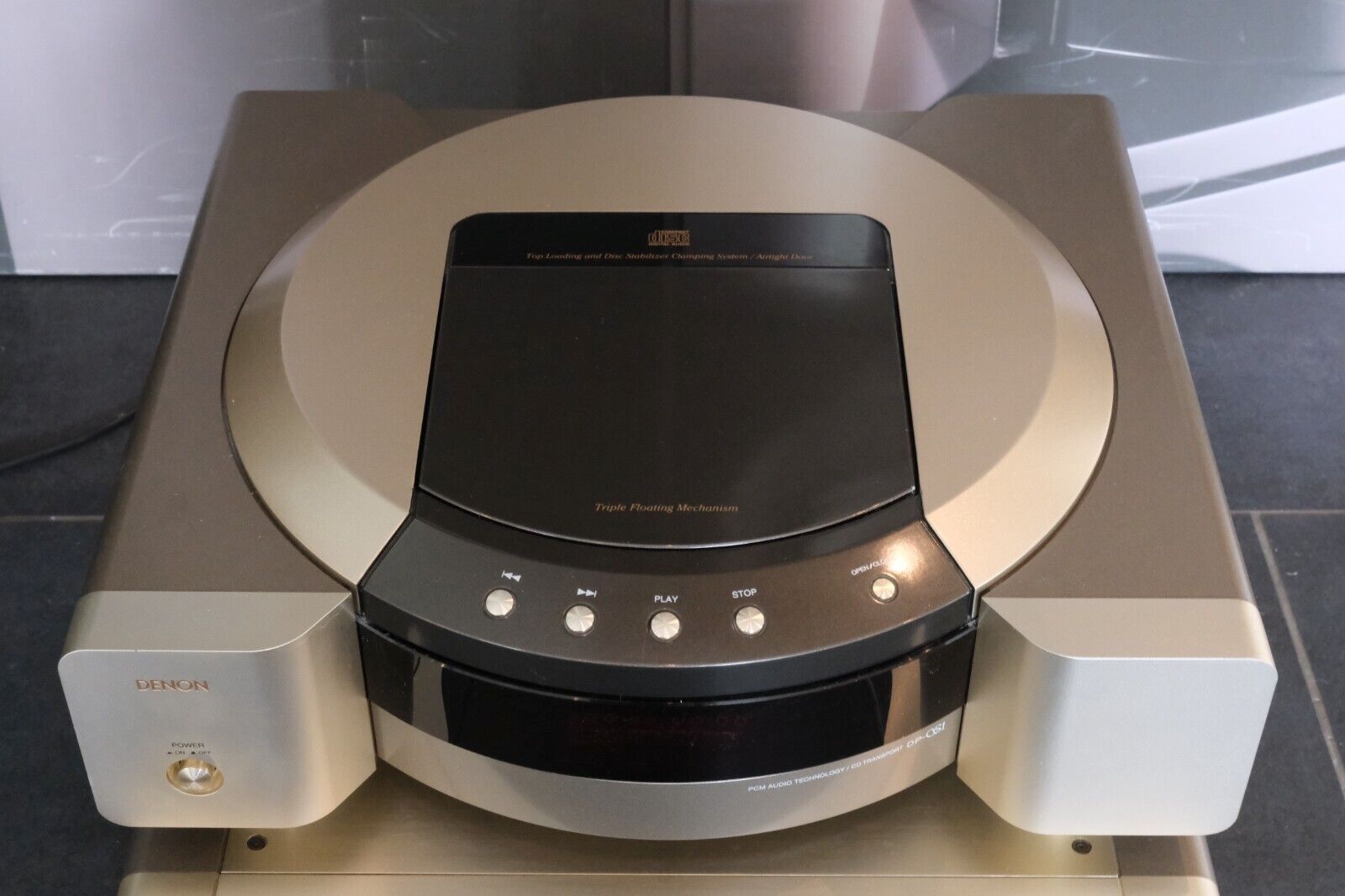 Denon DP S1 und DA S1 Laufwerk Wandler Kombi HIFI Klassiker in gutem Zustand