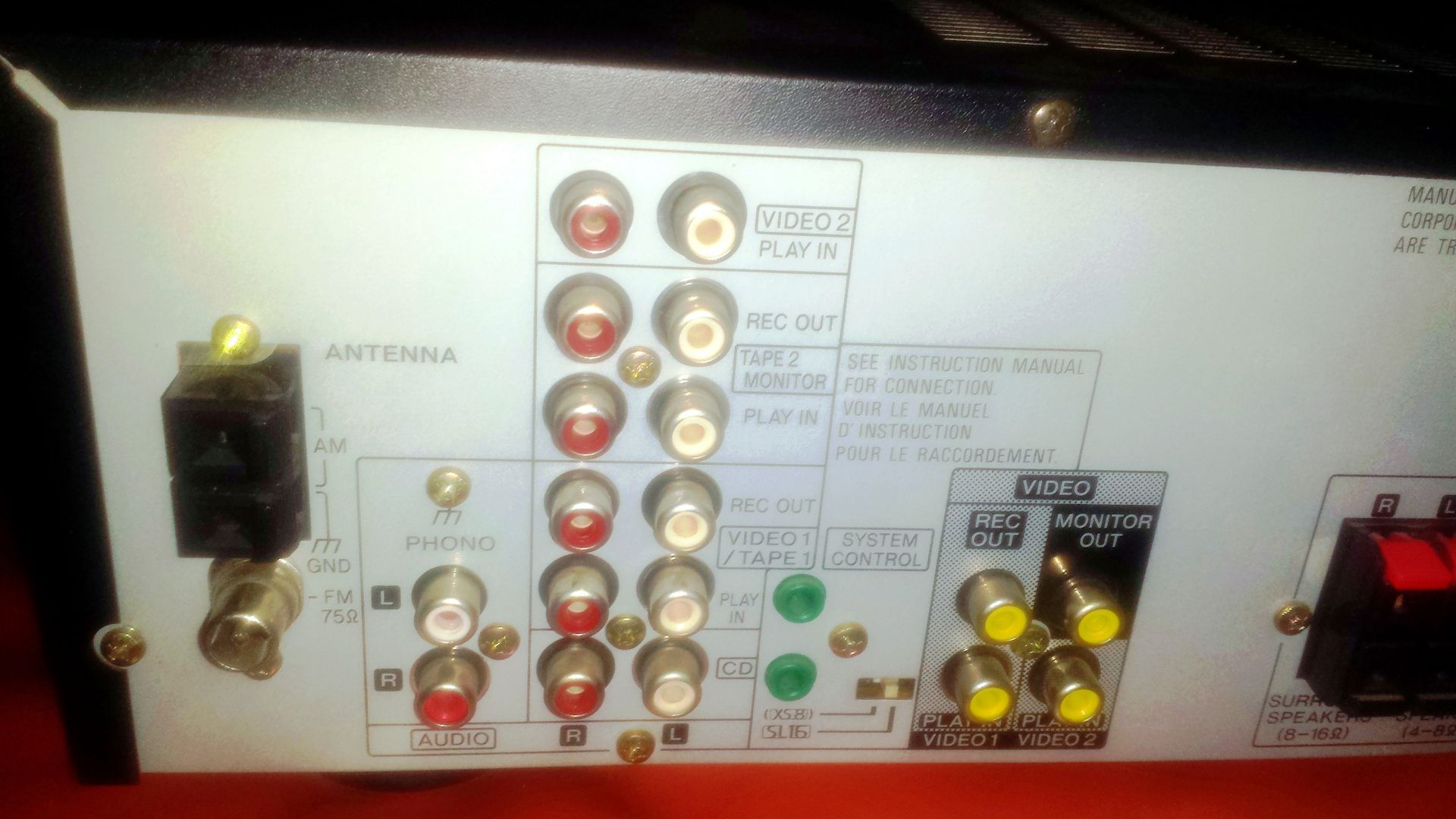 Kenwood Audio-Video Surround Receiver KR-V5090 4 x 50 Watt