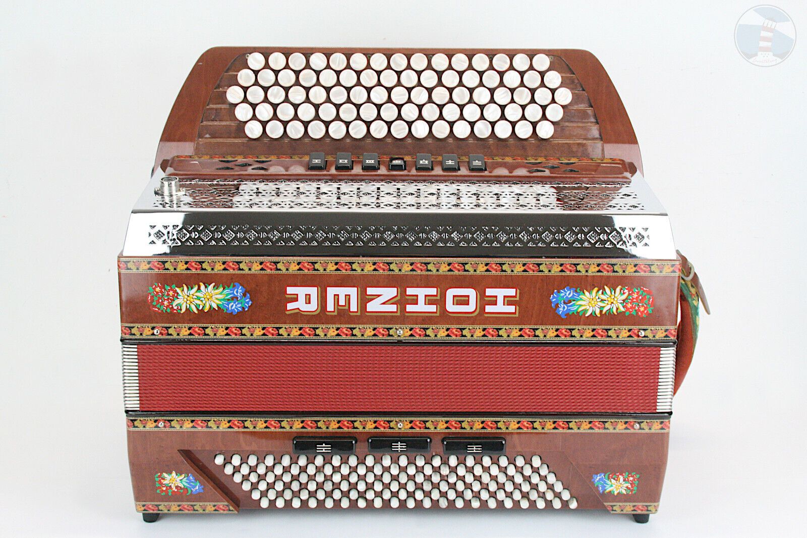 Hohner Alpina IV K Akkordeon, 120 Bass, C-Griff, Cassotto