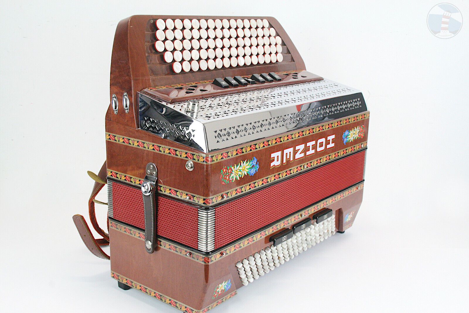 Hohner Alpina IV K Akkordeon, 120 Bass, C-Griff, Cassotto