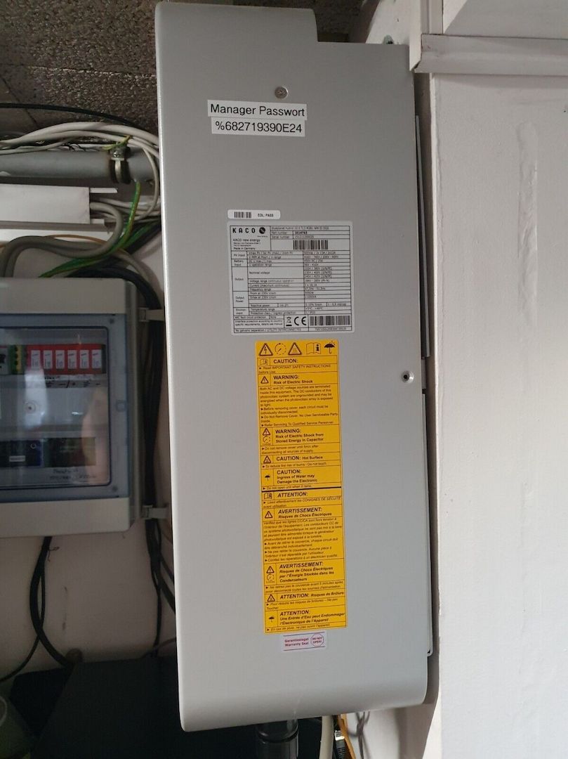 KACO blueplant hybrid 10.0 TL3 und BYD Battery-Box HV 10.2