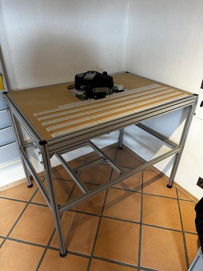 Kantenanleimer CONTURO KA 65-Set, Art.-Nr. 577840 + Tisch + Zubehör