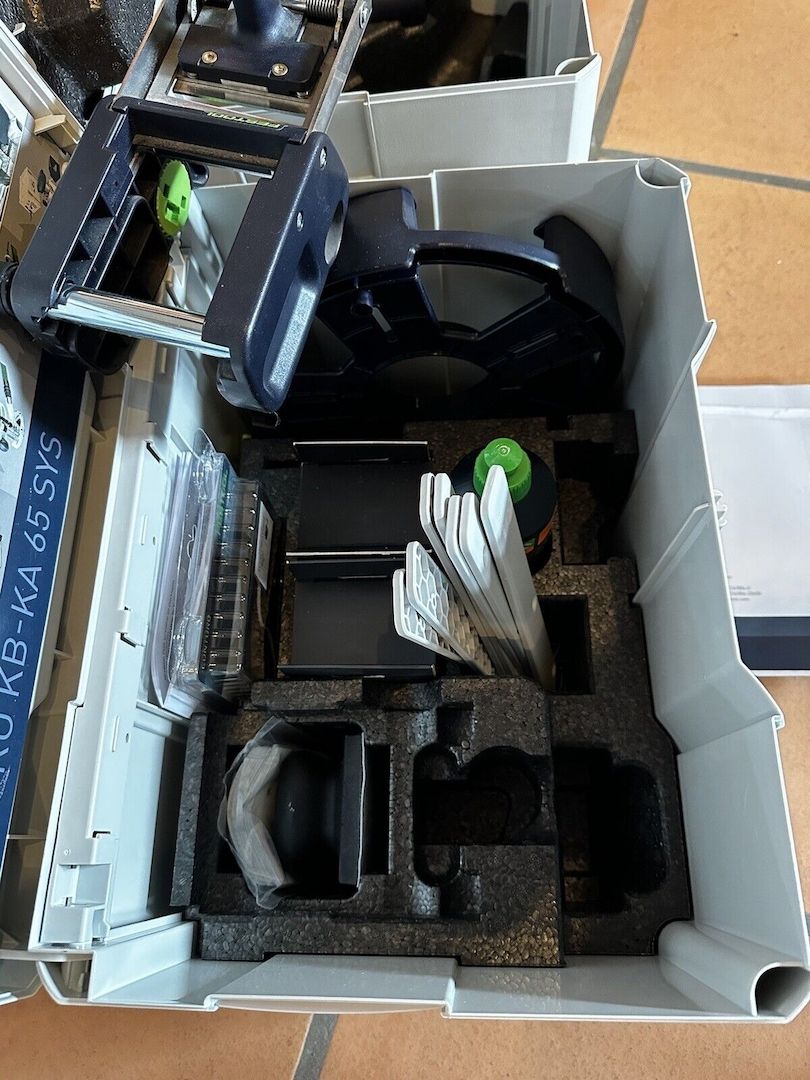 Kantenanleimer CONTURO KA 65-Set, Art.-Nr. 577840 + Tisch + Zubehör