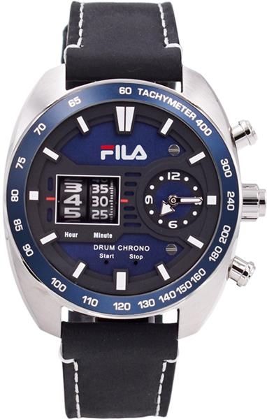 Fila Chronograph Uhr Edelstahl Herren NEU OVP.