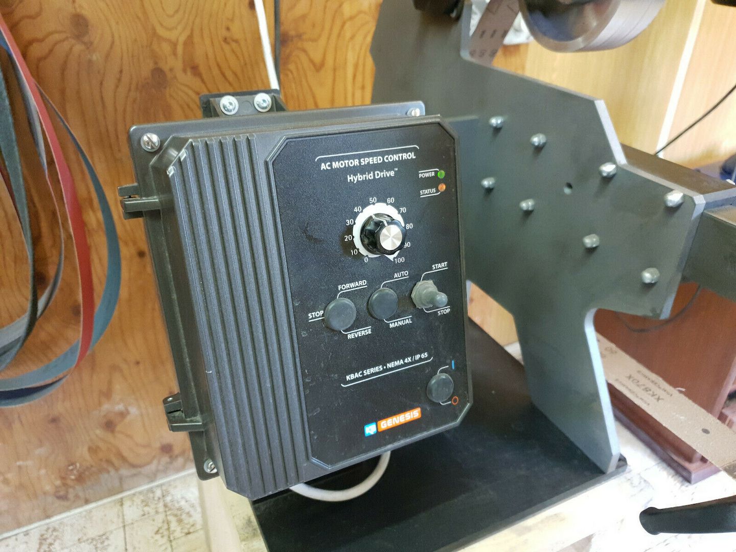 Bandschlefmaschine, Bandschleifer, Grinder 50x2000 mm