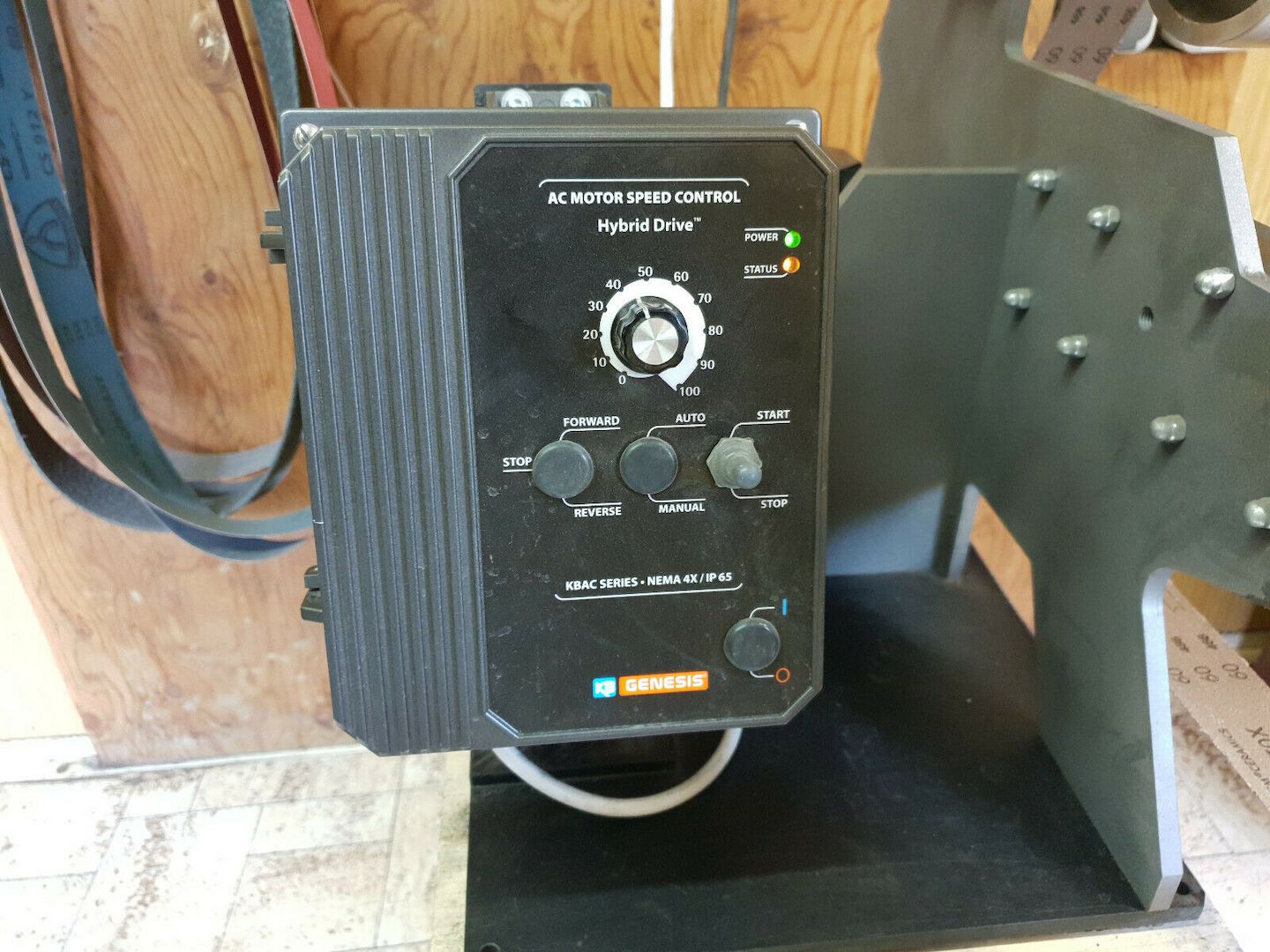 Bandschlefmaschine, Bandschleifer, Grinder 50x2000 mm