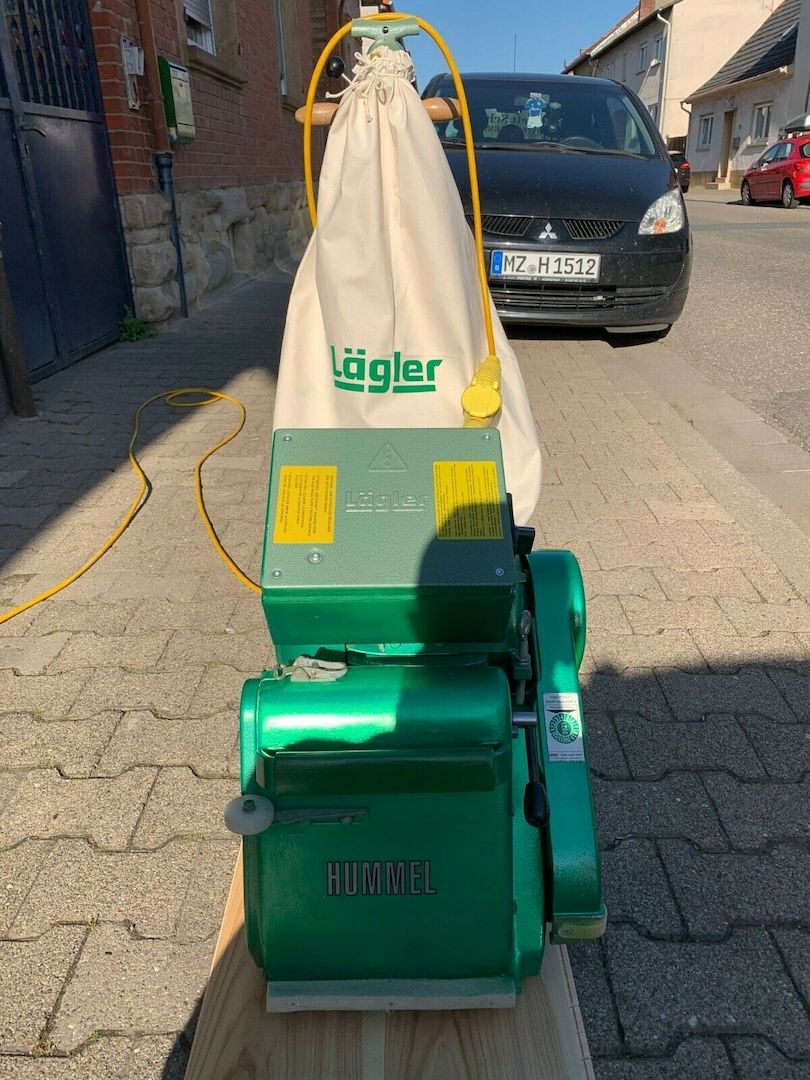 Bandschleifmaschine Lägler Hummel - Baujahr 2005
