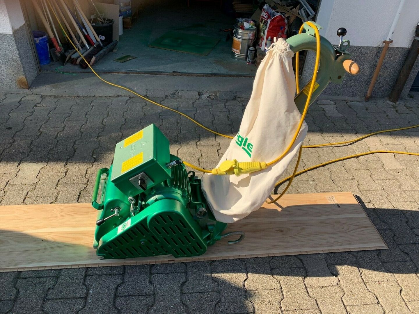 Bandschleifmaschine Lägler Hummel - Baujahr 2005