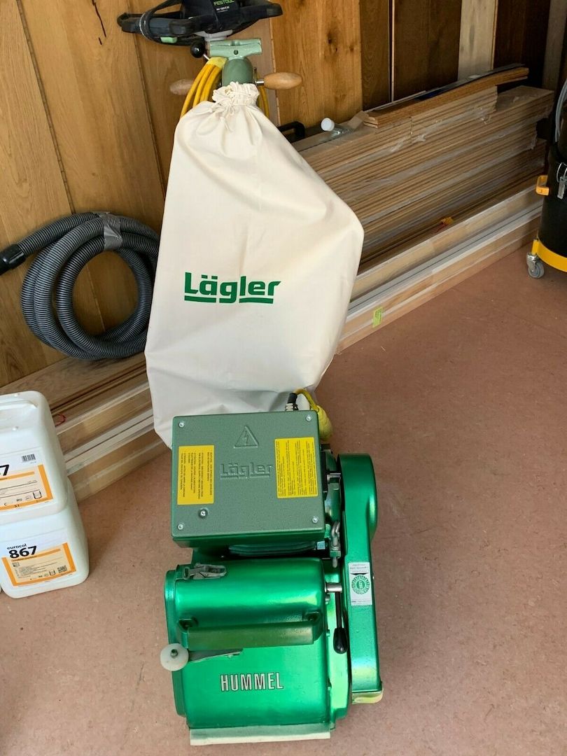 Bandschleifmaschine Lägler Hummel - Baujahr 2005