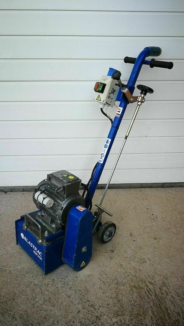 Blastrac BMP-215 E Betonfräse Estrichfräse Bodenfräse Sanierungsfräse