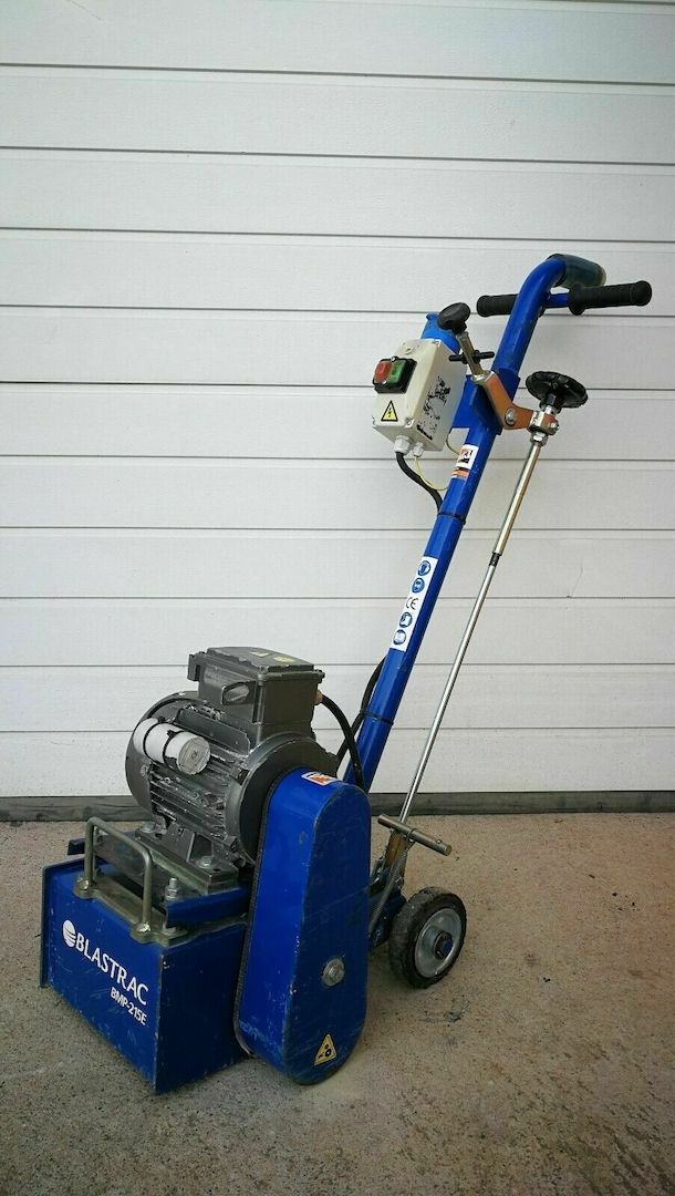 Blastrac BMP-215 E Betonfräse Estrichfräse Bodenfräse Sanierungsfräse