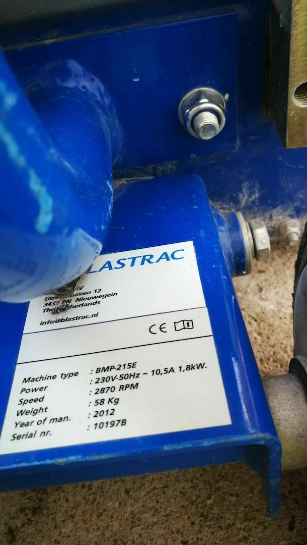 Blastrac BMP-215 E Betonfräse Estrichfräse Bodenfräse Sanierungsfräse