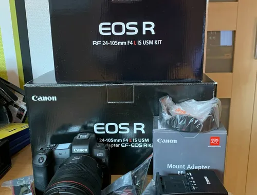 Canon EOS R Kit mit RF 24-105mm f4L IS USM, OVP, wie neu