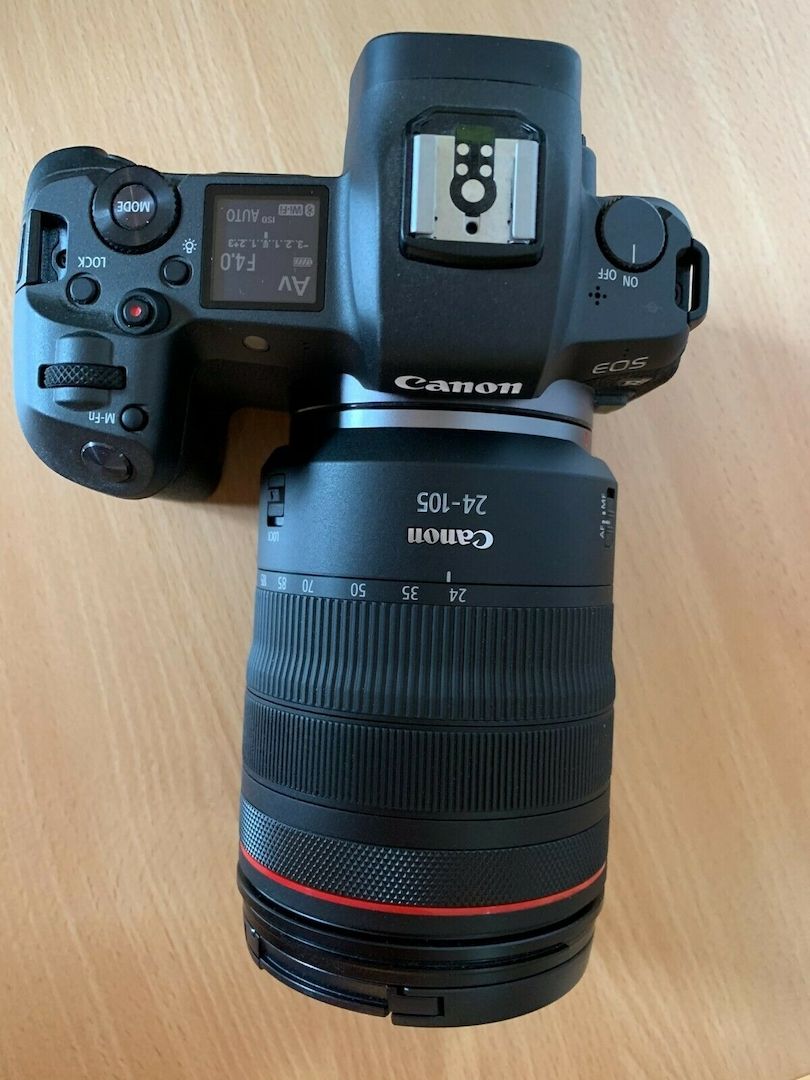 Canon EOS R Kit mit RF 24-105mm f4L IS USM, OVP, wie neu
