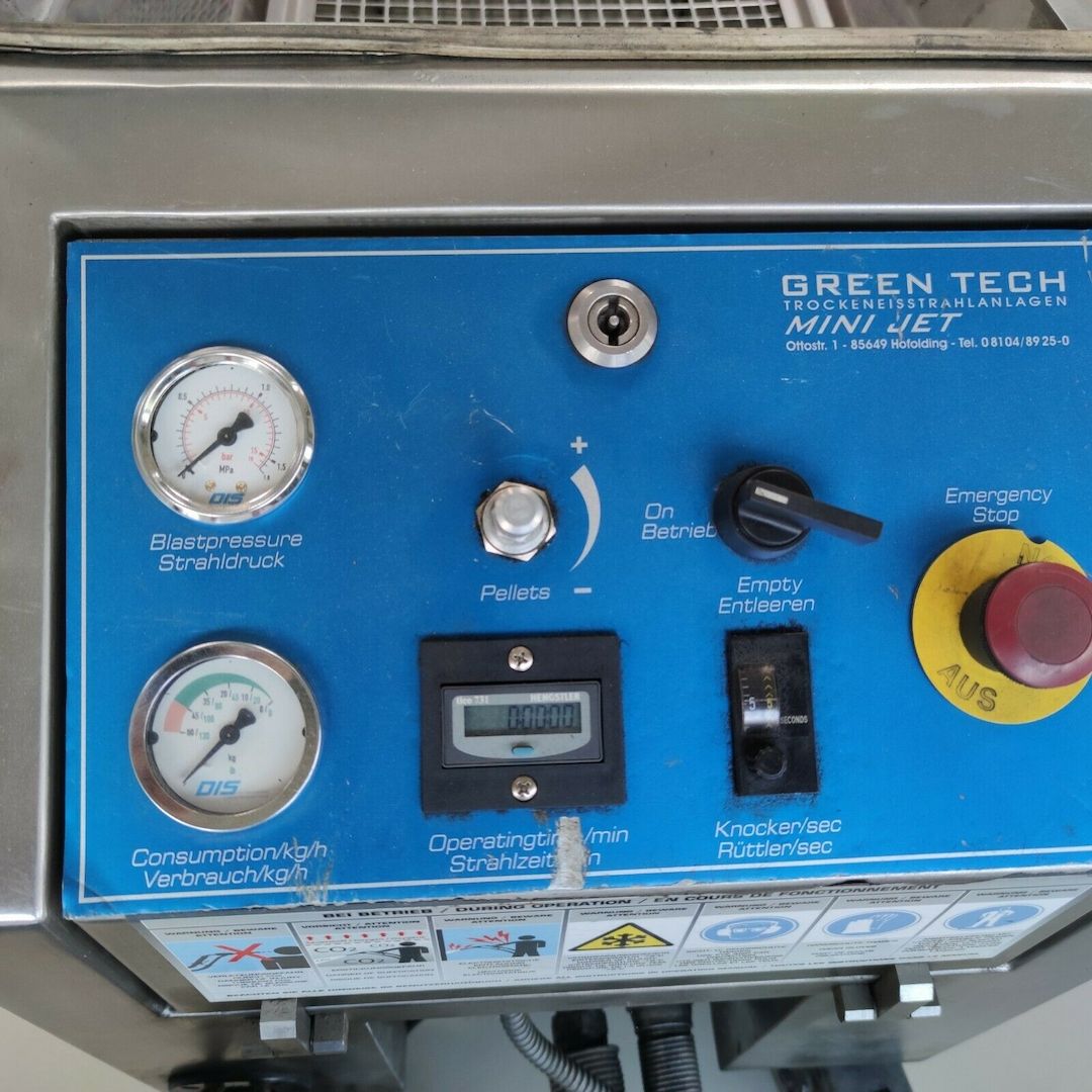 DIS Green Tech Mini-Jet Basic Trockeneisstrahlgerät inkl. Düsenkoffer