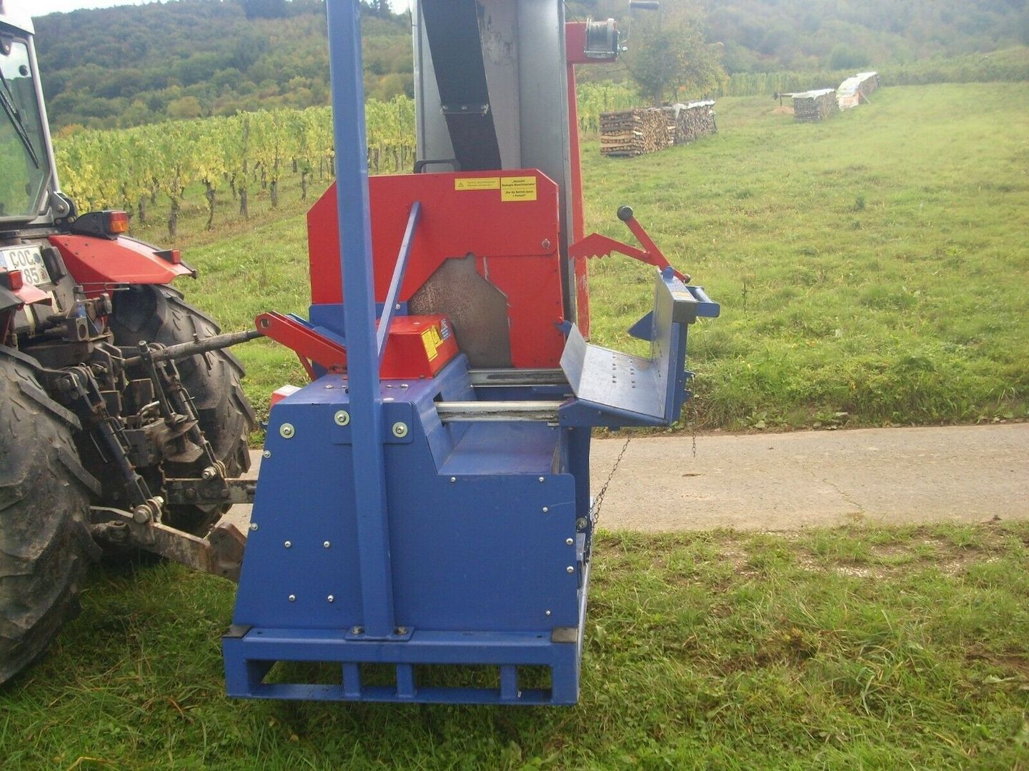 EiFo Kreissäge mit Förderband, Wippsäge, Brennholzsäge