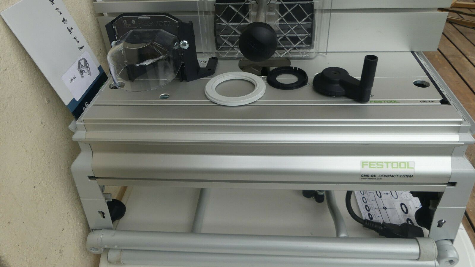 Festool Tischfräse TF 1400-Set mit Grundeinheit,CMS-OF und OF 1400 EBQ-Plus