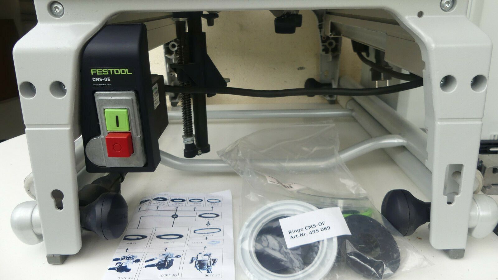 Festool Tischfräse TF 1400-Set mit Grundeinheit,CMS-OF und OF 1400 EBQ-Plus