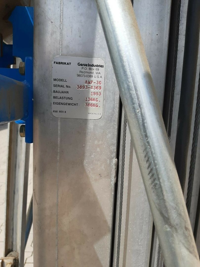 Genie AWP-30 Hebebühne Arbeitsbühne