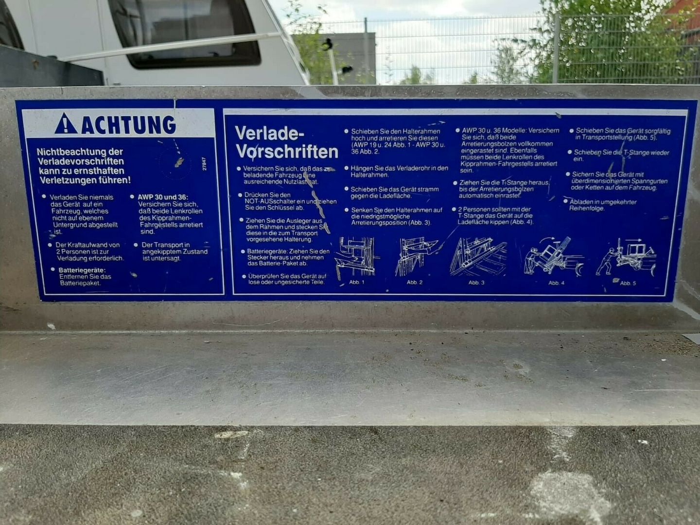 Genie AWP-30 Hebebühne Arbeitsbühne