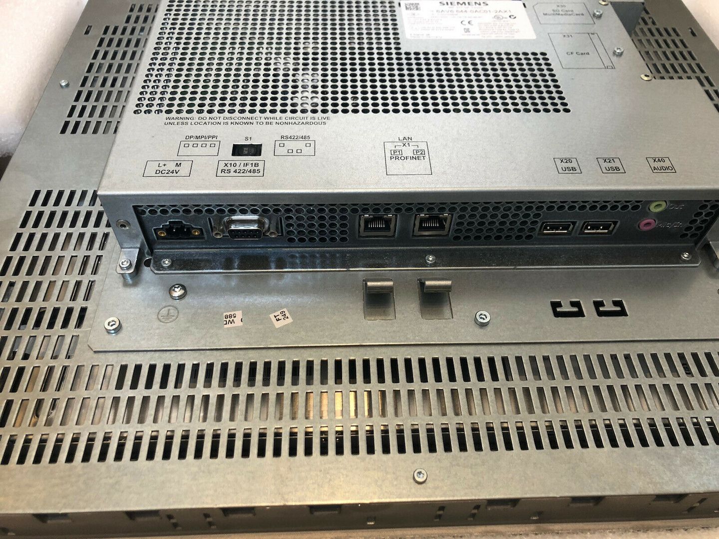 Geprüft Siemens 6AV6644-0AC01-2AX1 Simatic Mp 377 19  Touch Multi Panel Display