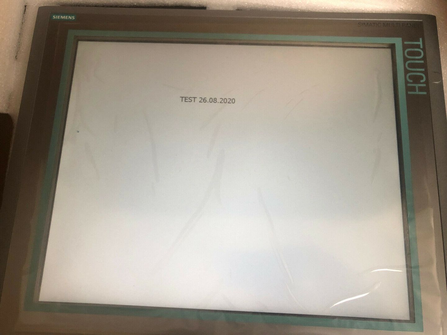 Geprüft Siemens 6AV6644-0AC01-2AX1 Simatic Mp 377 19  Touch Multi Panel Display