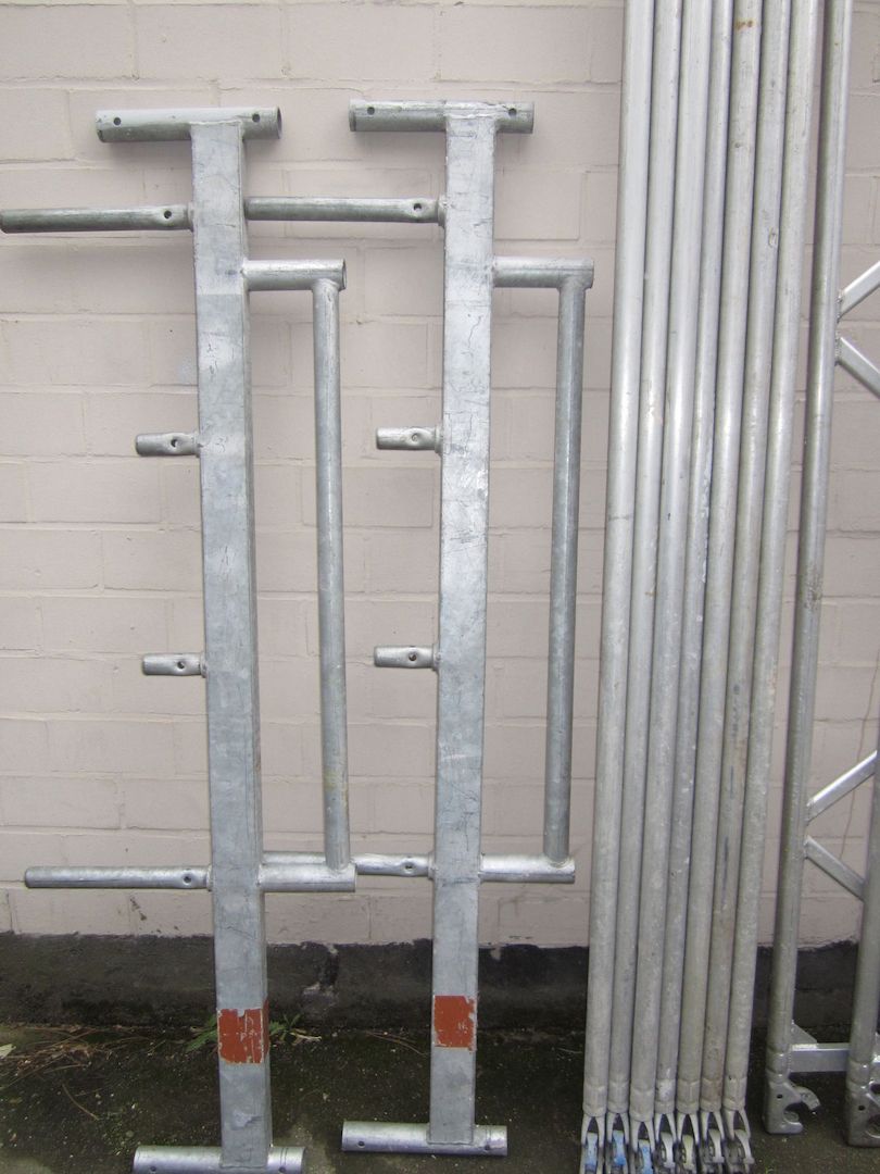 Gerüst Rollgerüst Baugerüst Layher Aluminium AH 8,5m