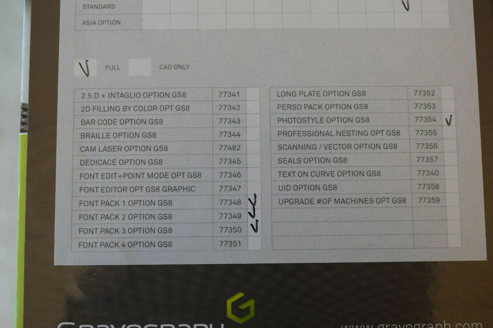 Graviermaschine Fräsmaschine CNC Gravograph IS 400 inkl Gravostyle 8 + Dongle