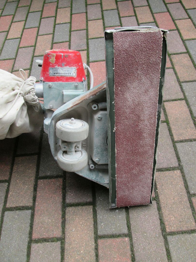 Konvolut Bodenschleifmaschinen Parkettschleifer, Firmenauflösung