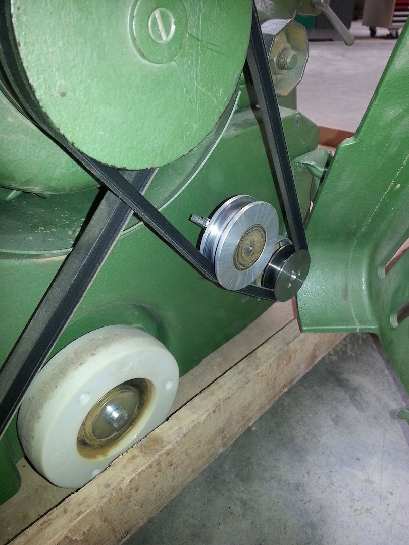 Lägler Hummel Parkettschleifmaschine